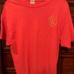 Women's Chloe Lane Short Sleeve Tee - Coral